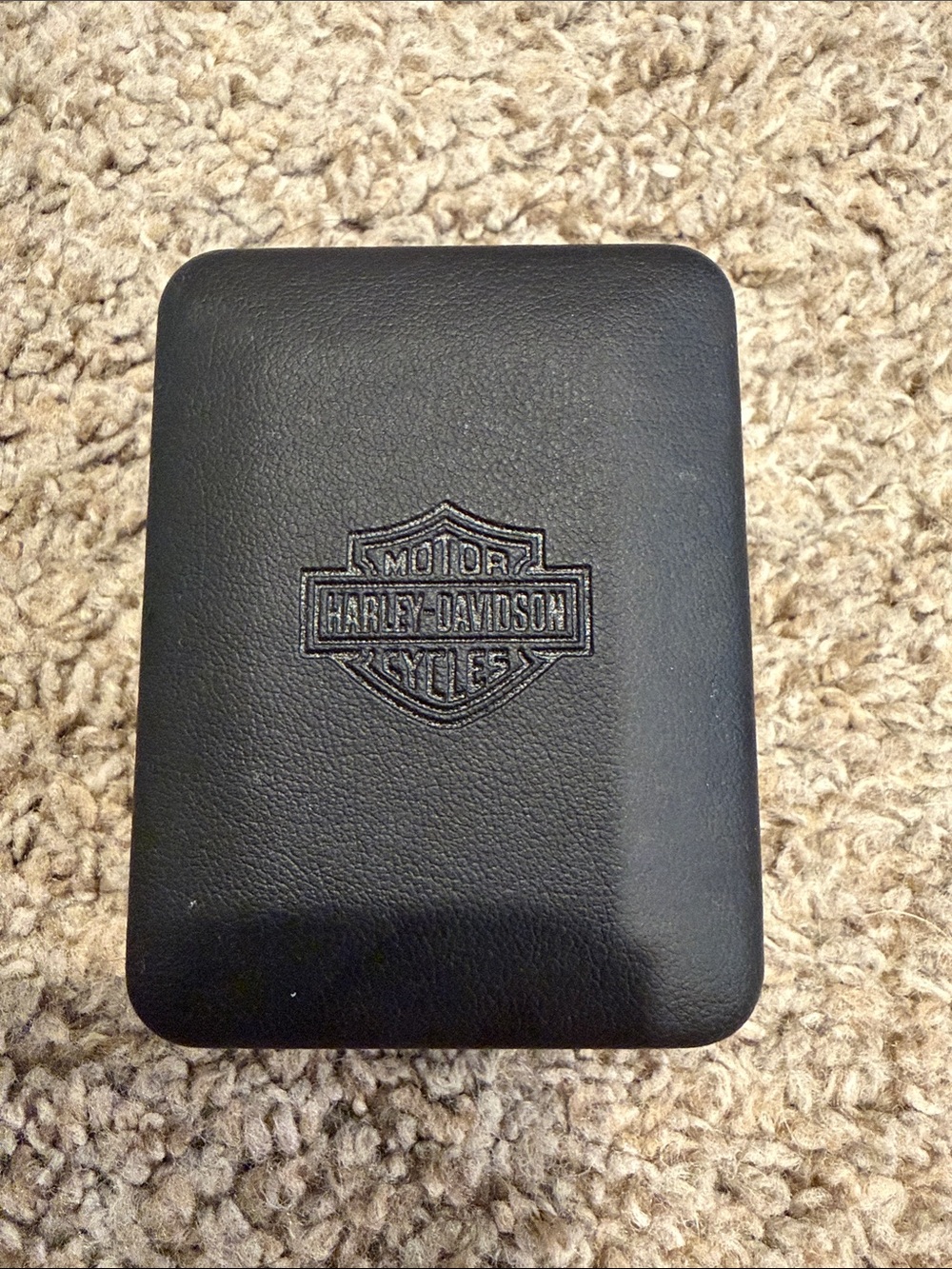 Harley-Davidson Silver Wing Logo Drop Earrings - Picture 3 of 6